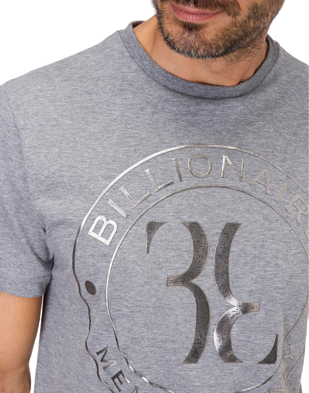 T-shirt Round Neck SS Members only, цвет: Серый