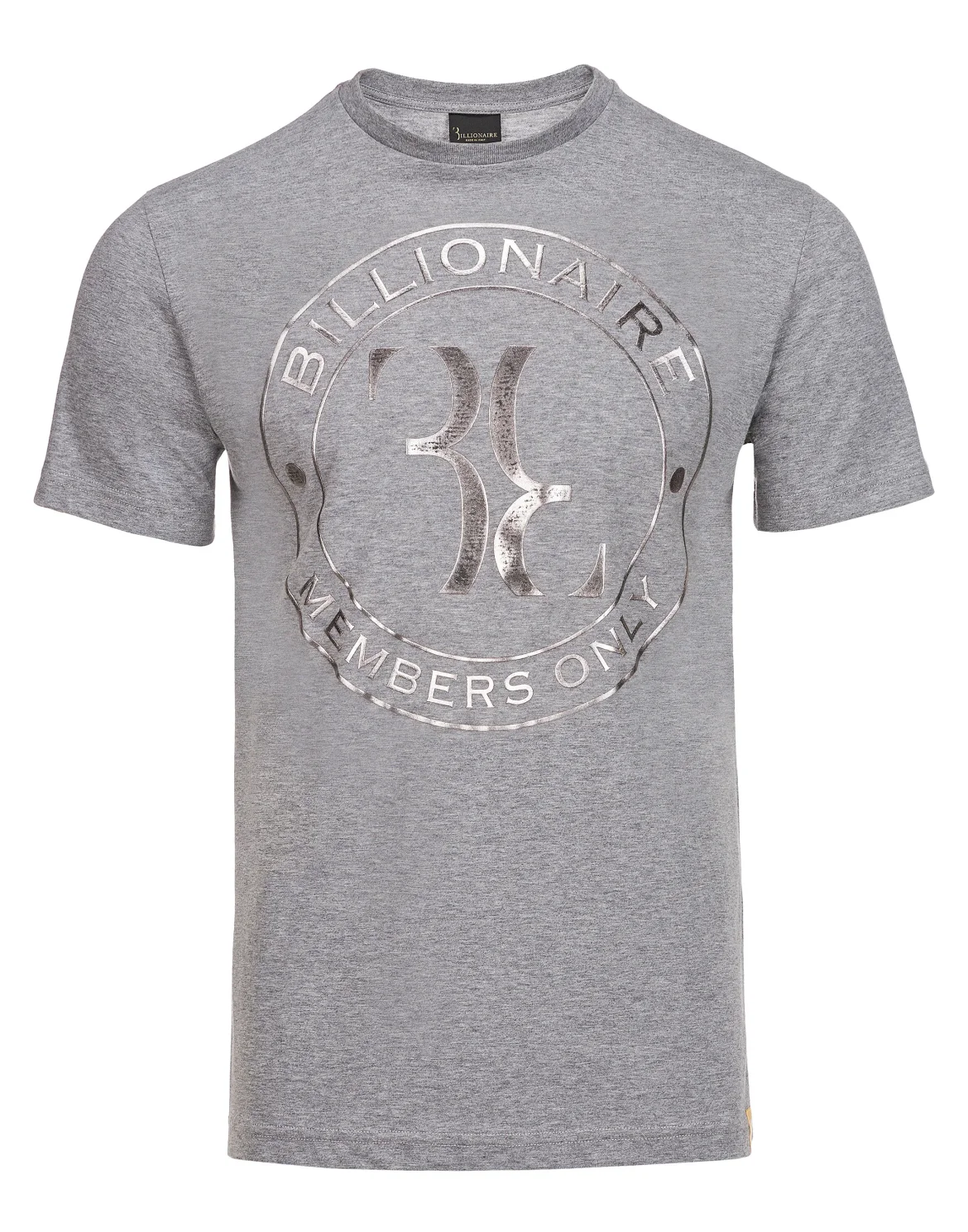 T-shirt Round Neck SS Members only, цвет: Серый
