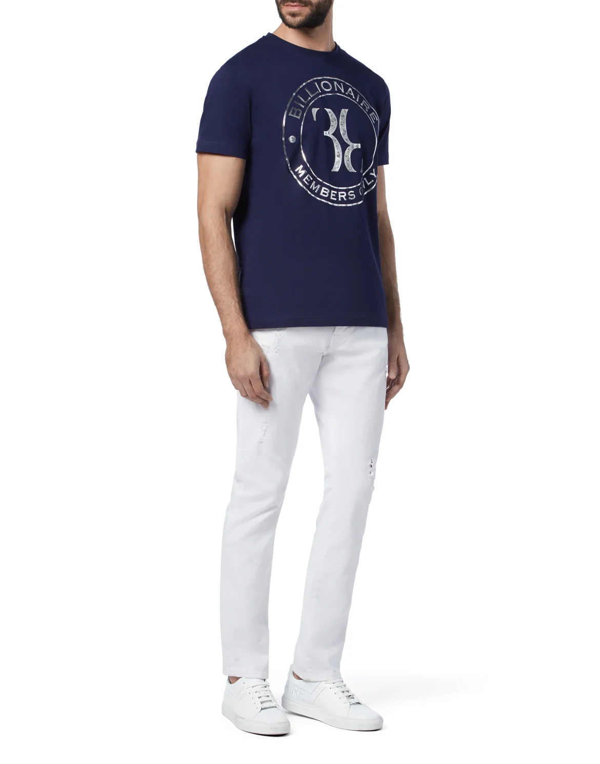 T-shirt Round Neck SS Members only, цвет: Синий