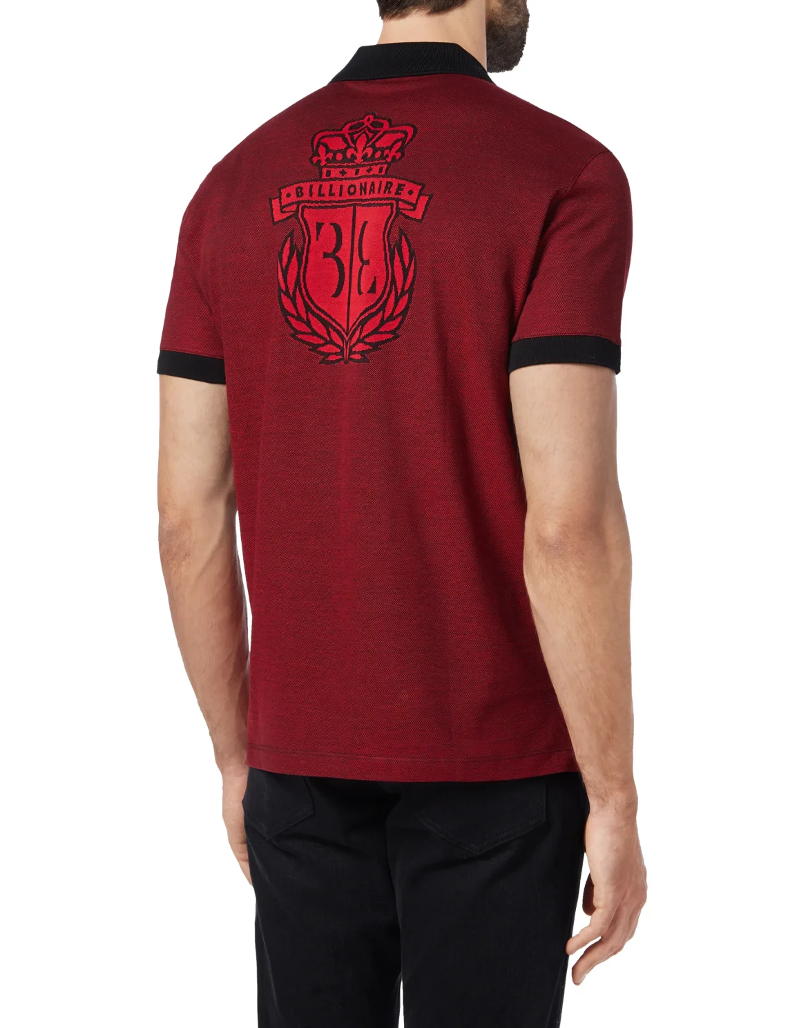 Polo shirt SS Crest, цвет: Красный