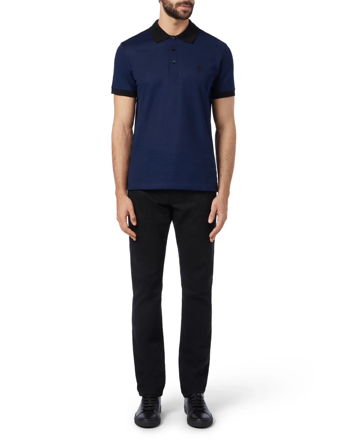 Polo shirt SS Crest, цвет: Синий
