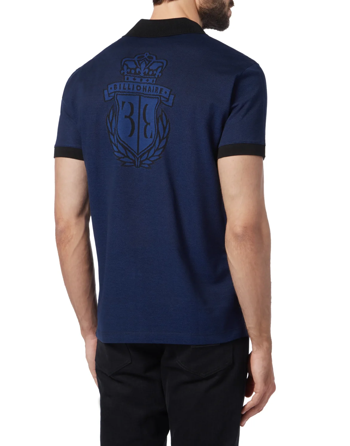 Polo shirt SS Crest, цвет: Синий