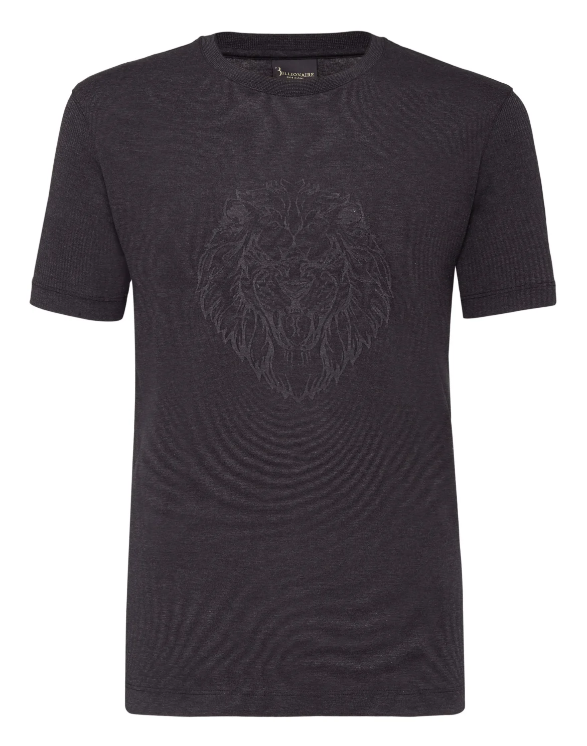 T-shirt Round Neck SS Lion, цвет: Черный