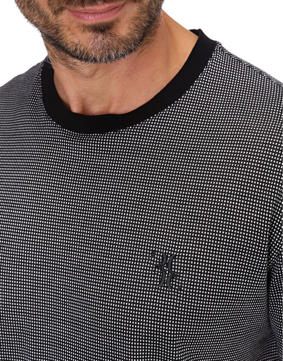T-shirt Round Neck SS Double B, цвет: Черный