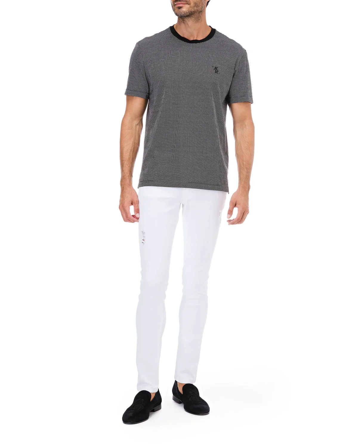 T-shirt Round Neck SS Double B, цвет: Черный