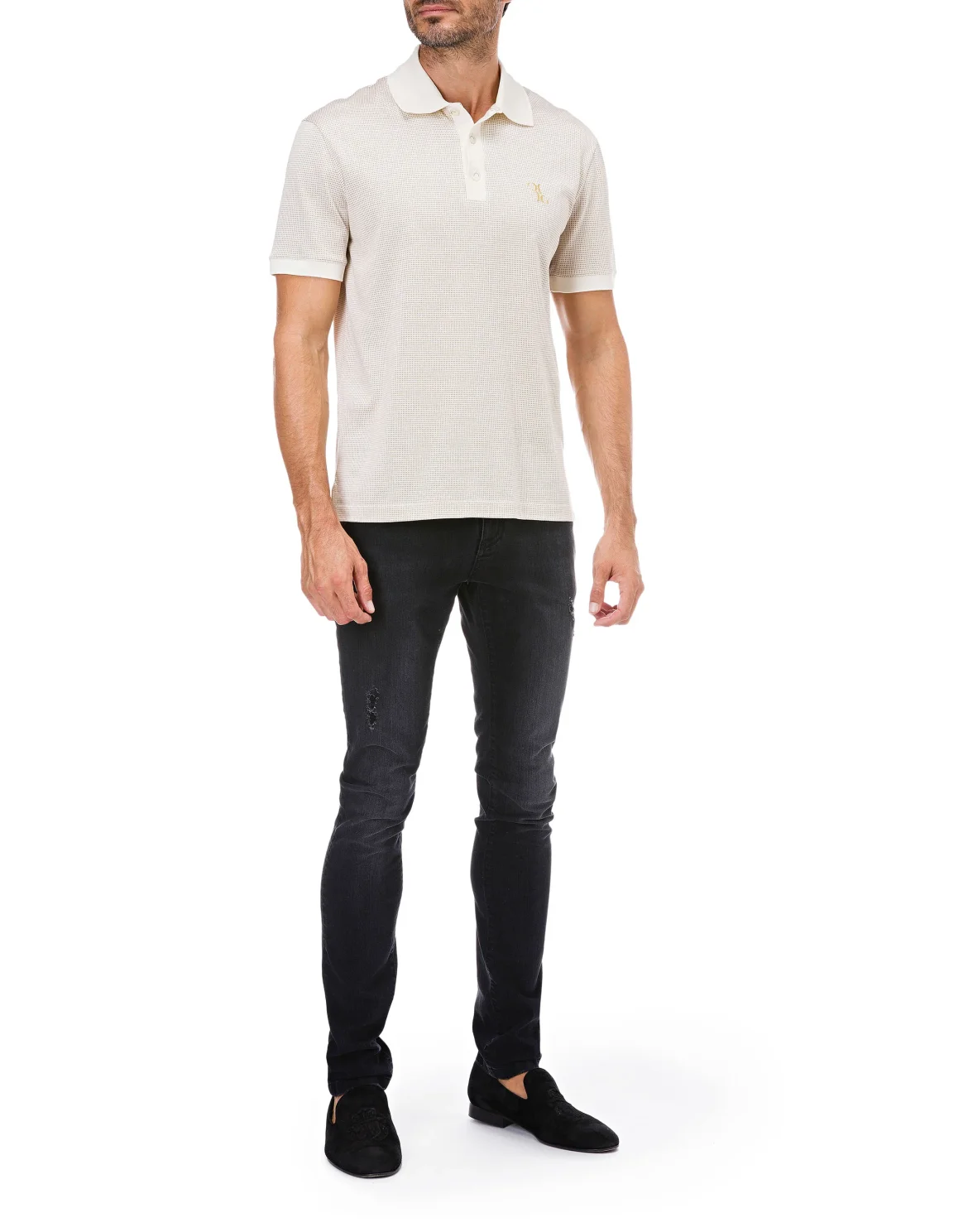 Polo shirt SS Double B, цвет: Белый