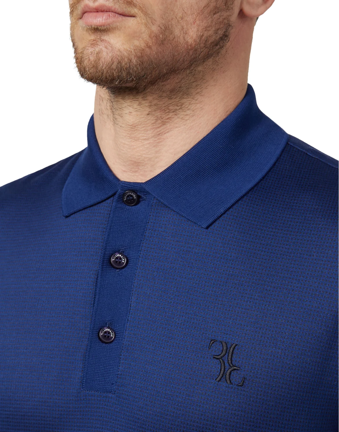 Polo shirt SS Double B, цвет: Синий