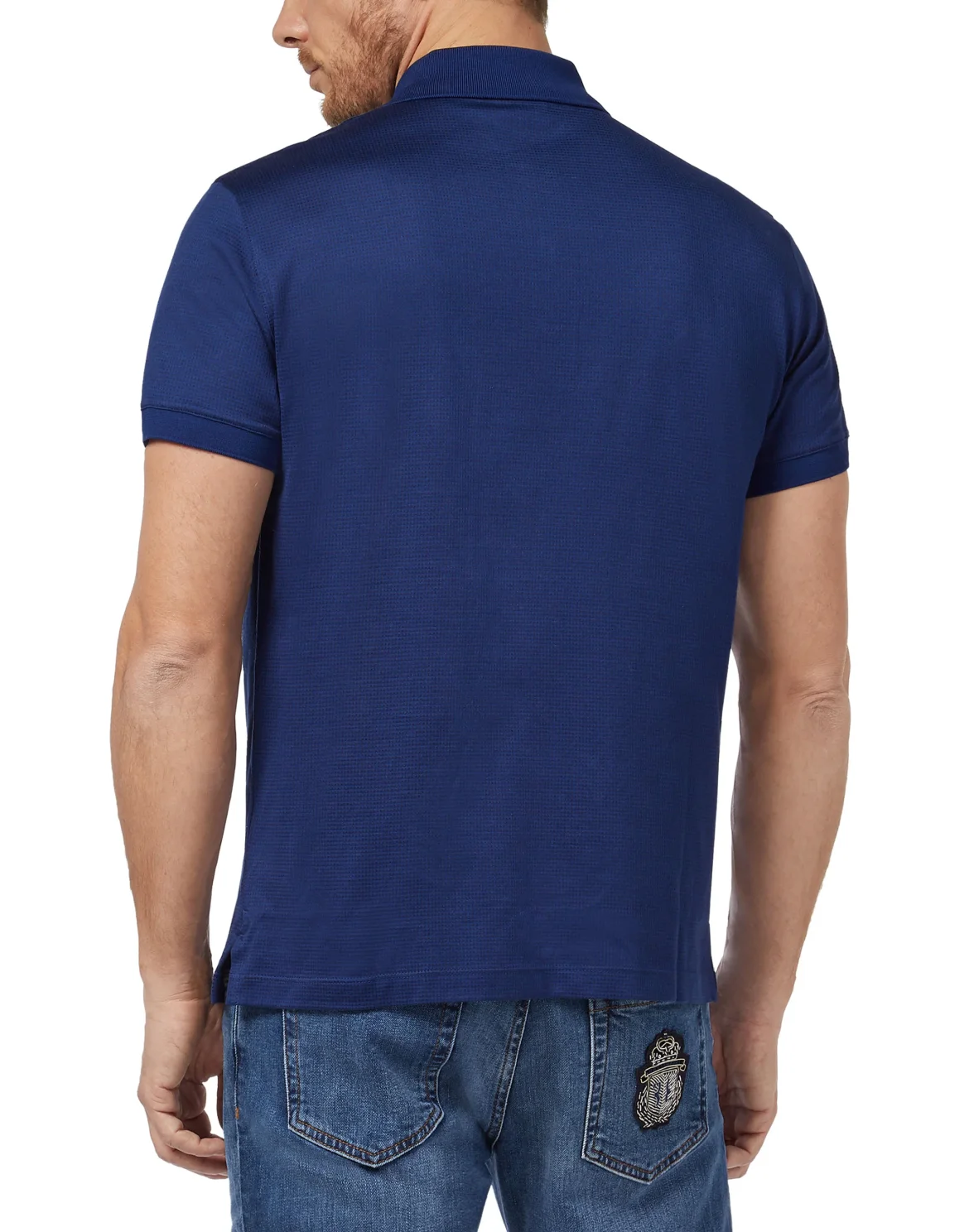 Polo shirt SS Double B, цвет: Синий