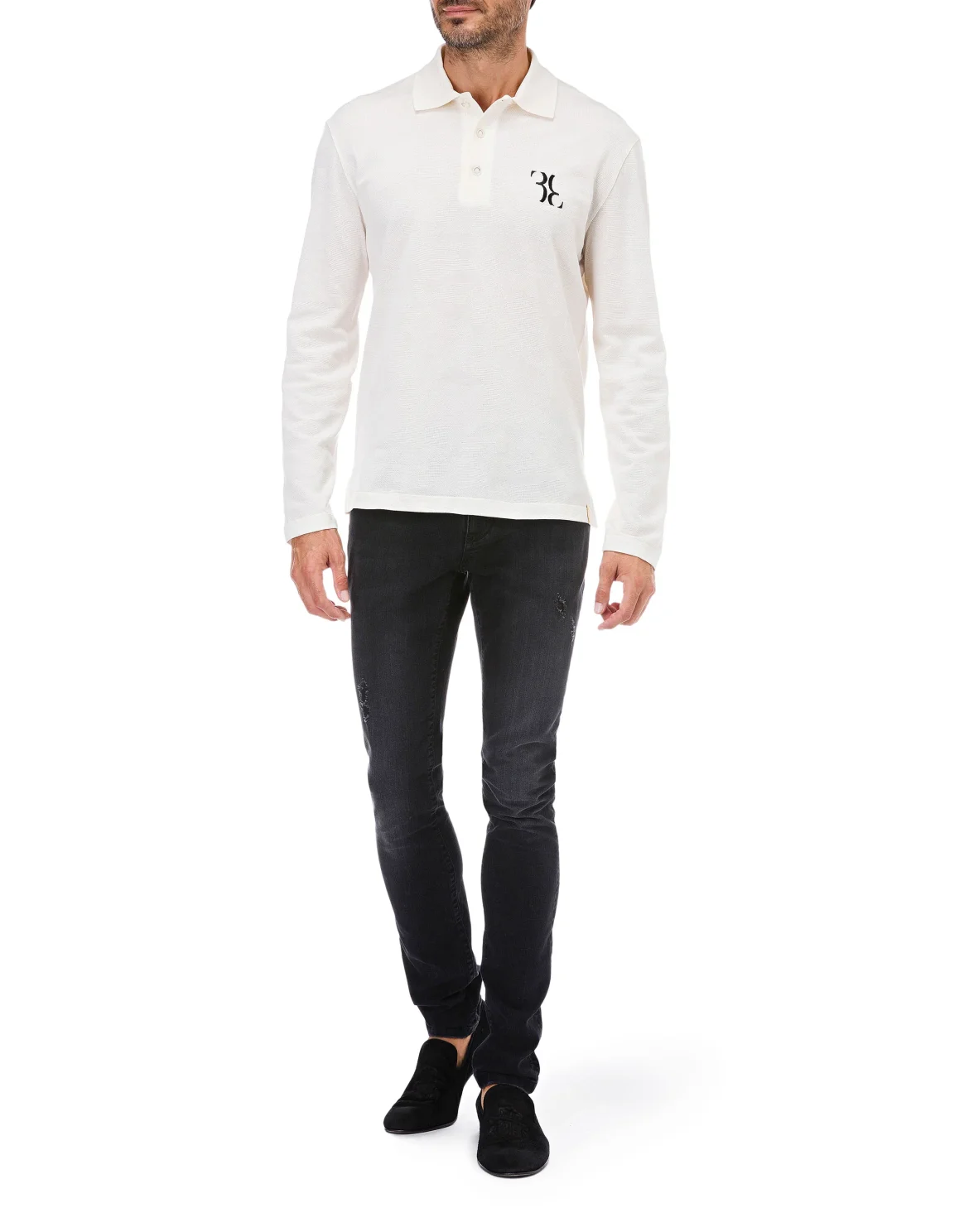 Polo shirt LS, цвет: Белый