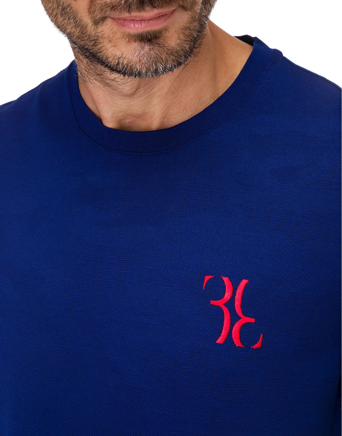 T-shirt Round Neck SS Statement, цвет: Синий
