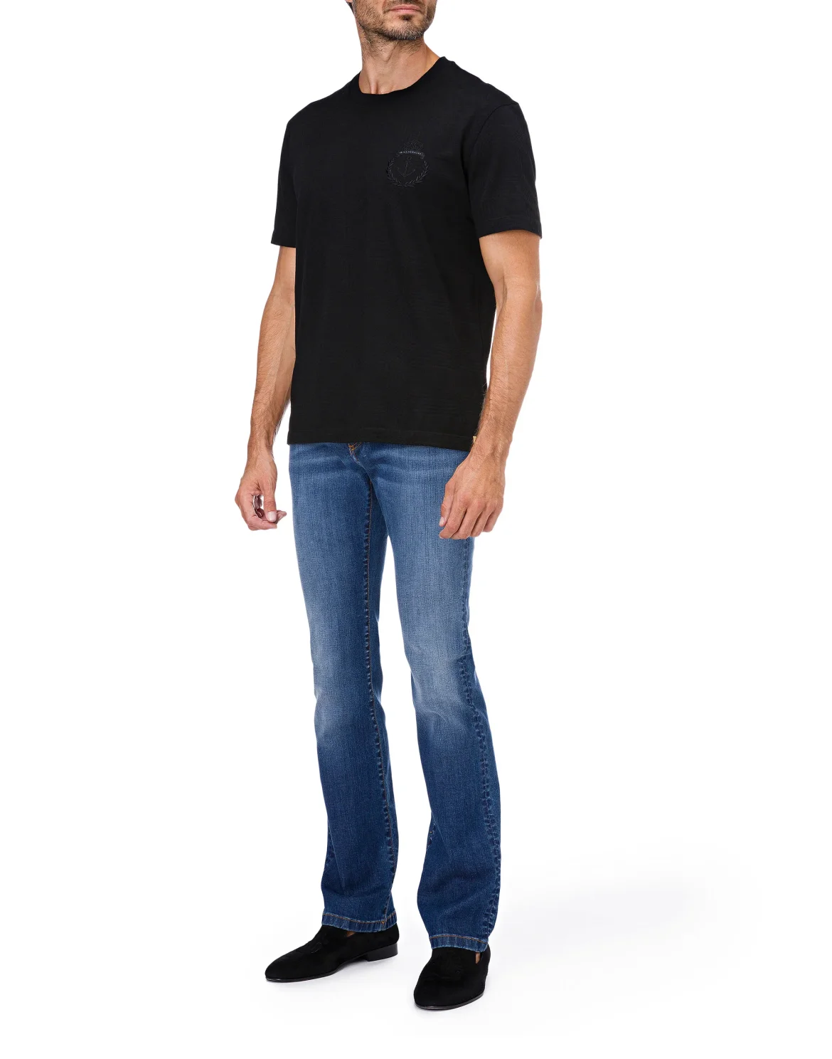 T-shirt Round Neck SS Members only, цвет: Черный