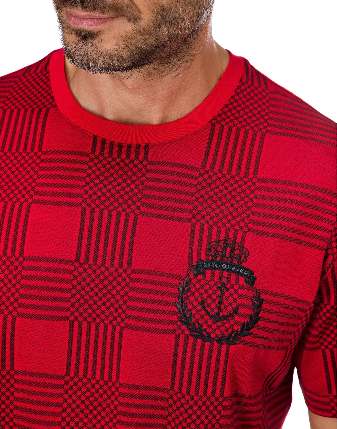 T-shirt Round Neck SS Members only, цвет: Красный