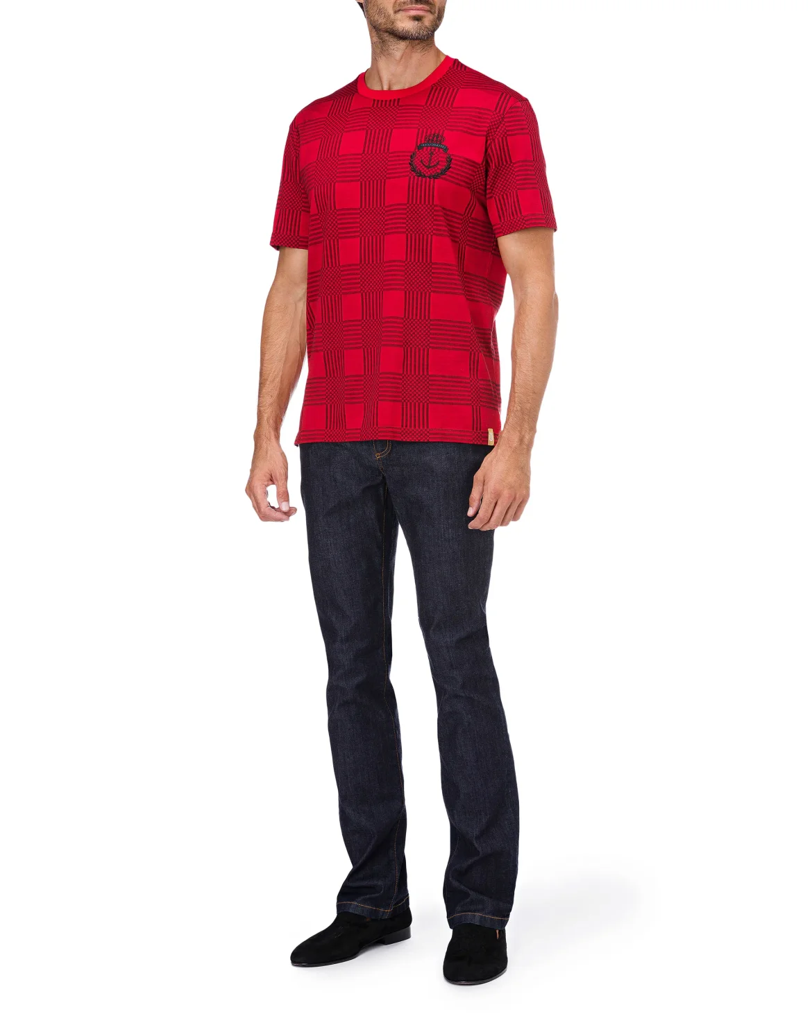 T-shirt Round Neck SS Members only, цвет: Красный