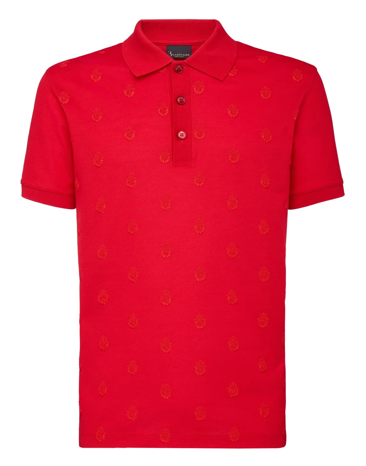 Polo shirt SS Crest, цвет: Красный