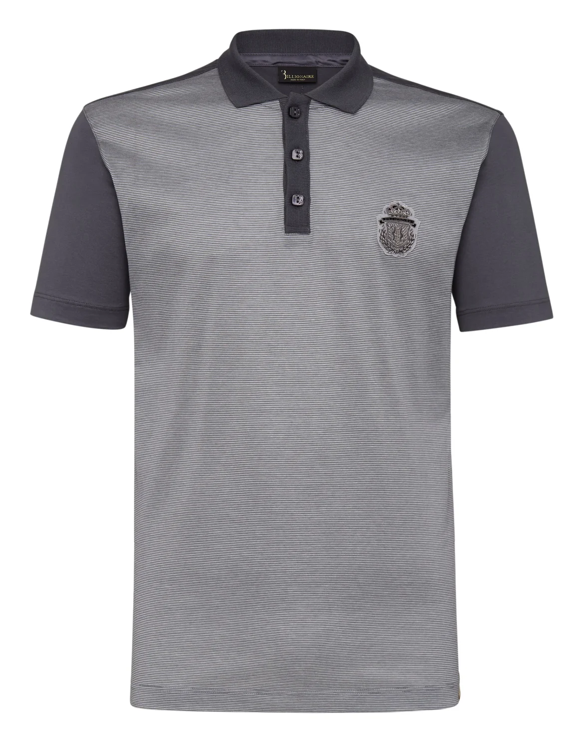 Polo shirt SS Crest, цвет: Серый