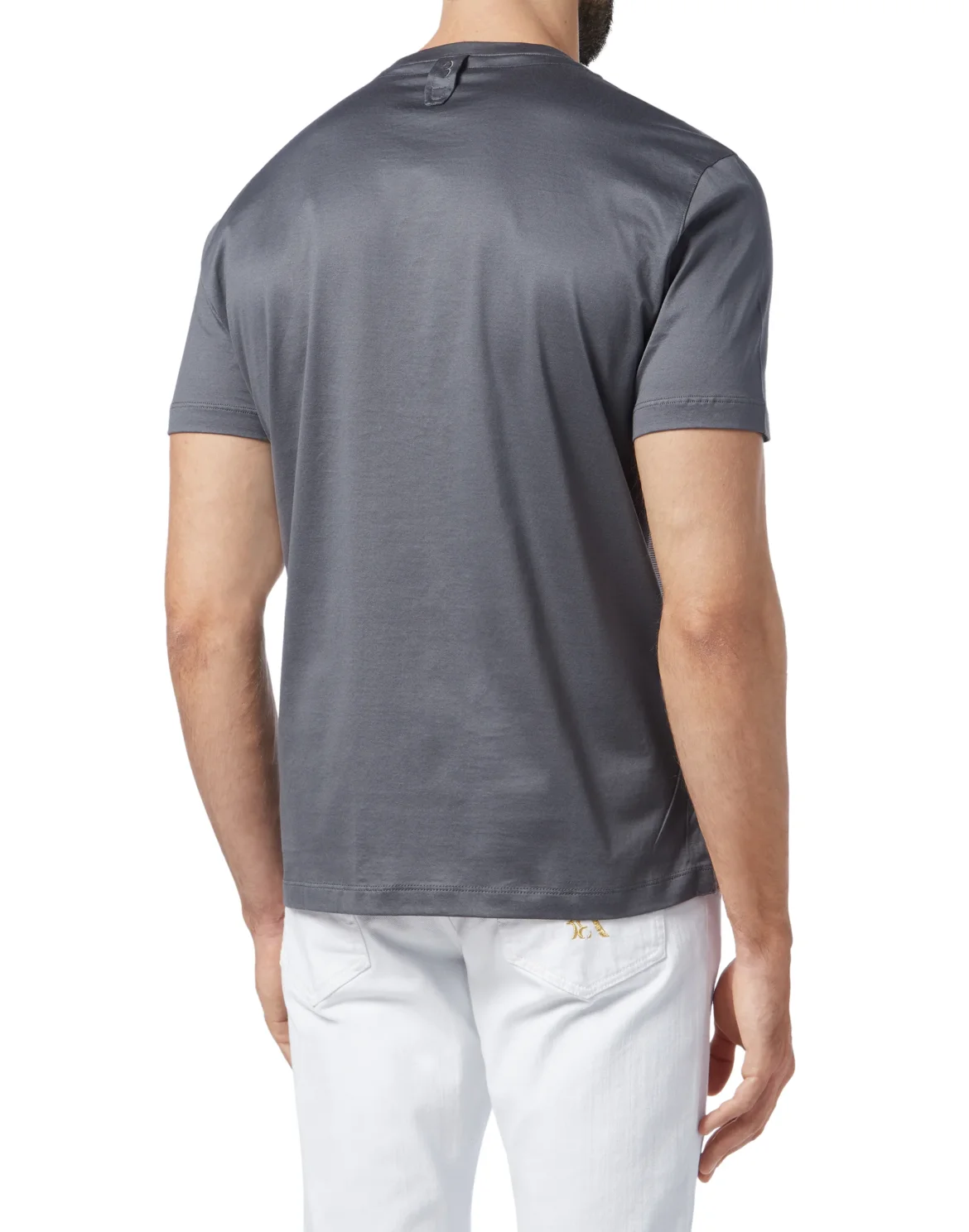 T-shirt Round Neck SS Crest, цвет: Серый
