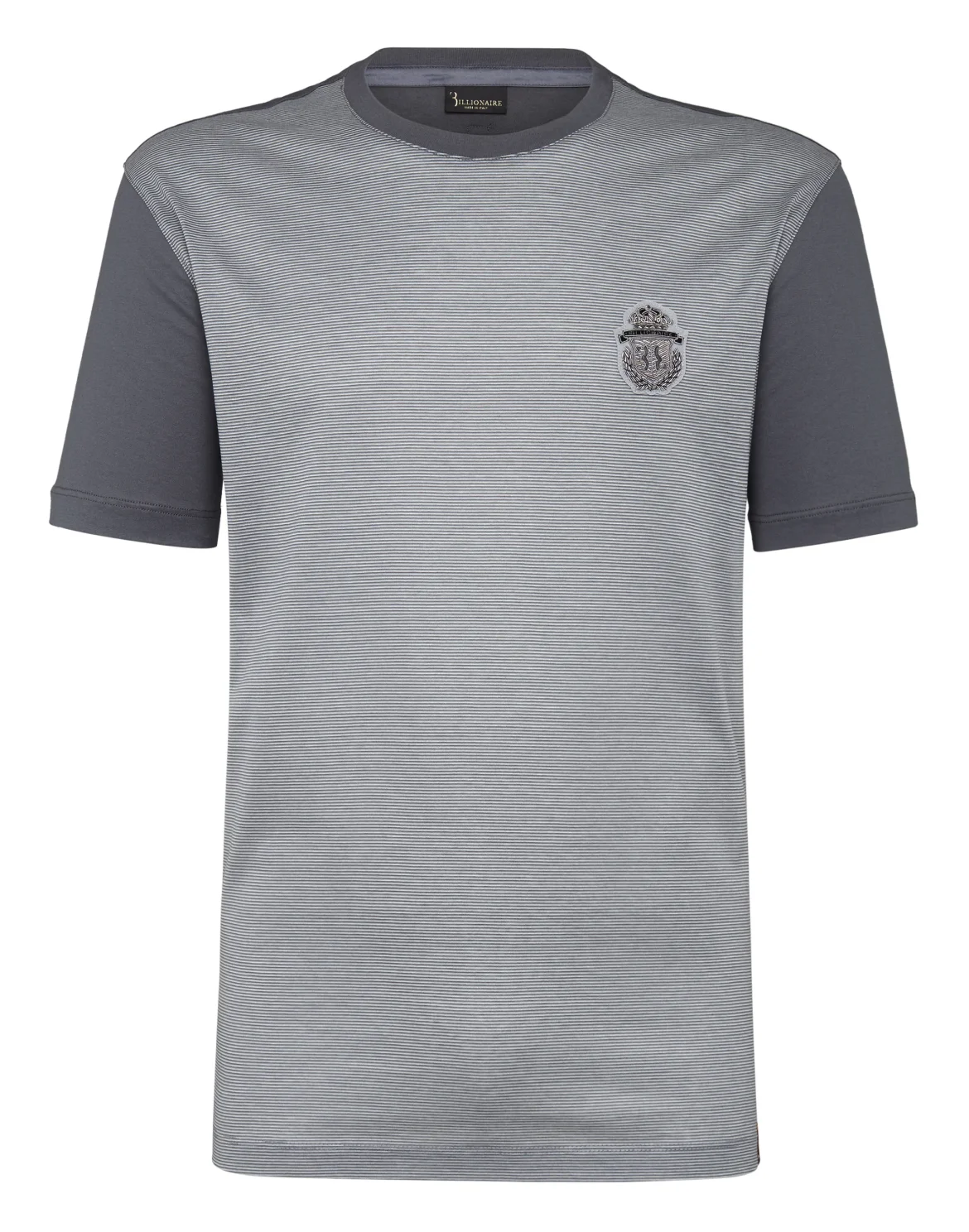 T-shirt Round Neck SS Crest, цвет: Серый