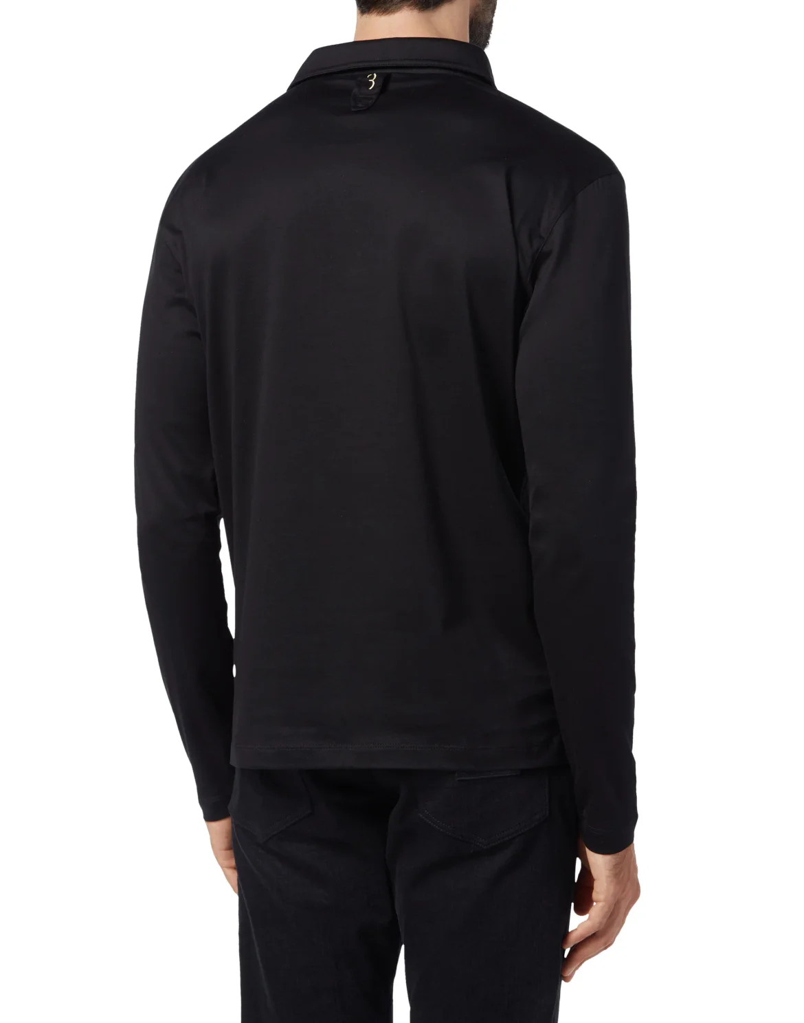 Polo shirt LS Members only, цвет: Черный