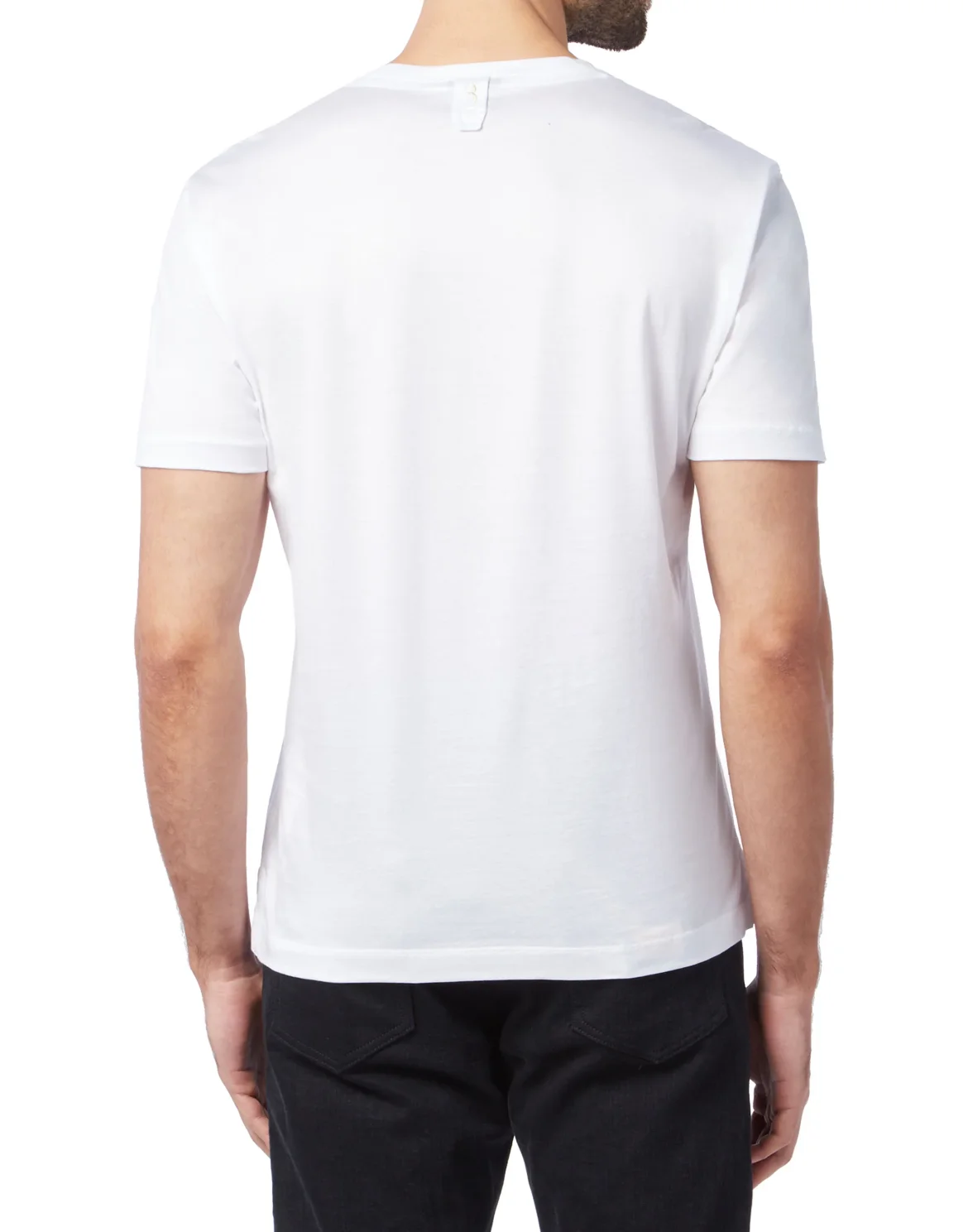 T-shirt V-Neck SS Members only, цвет: Белый