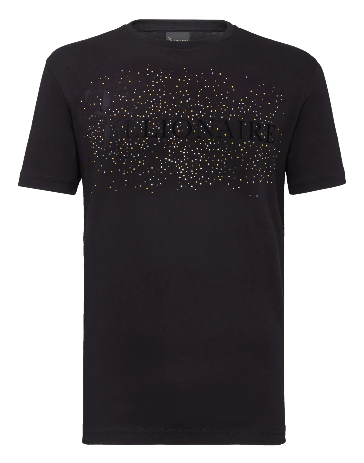 T-shirt Round Neck SS Statement, цвет: Черный
