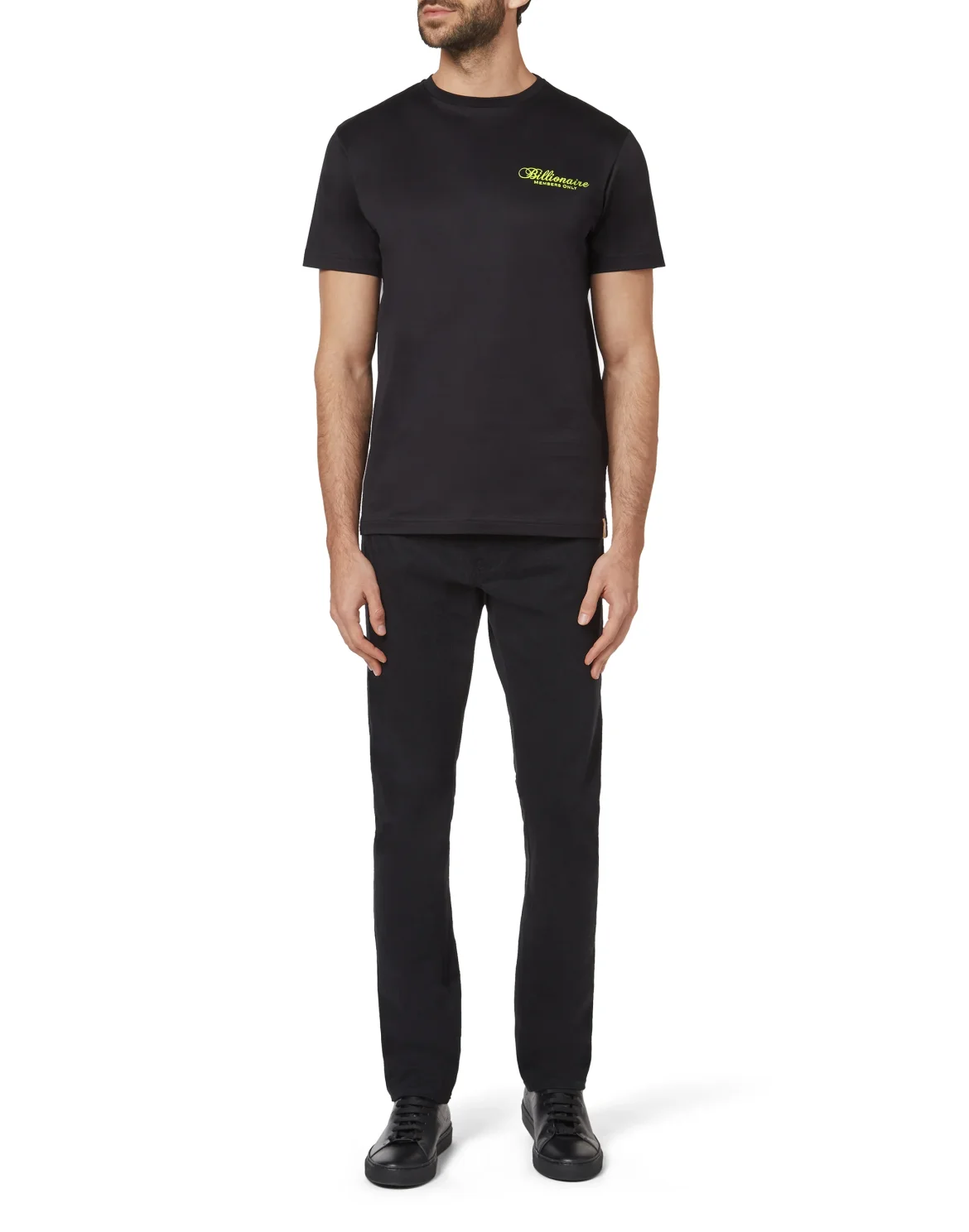T-shirt Round Neck SS Crest, цвет: Черный