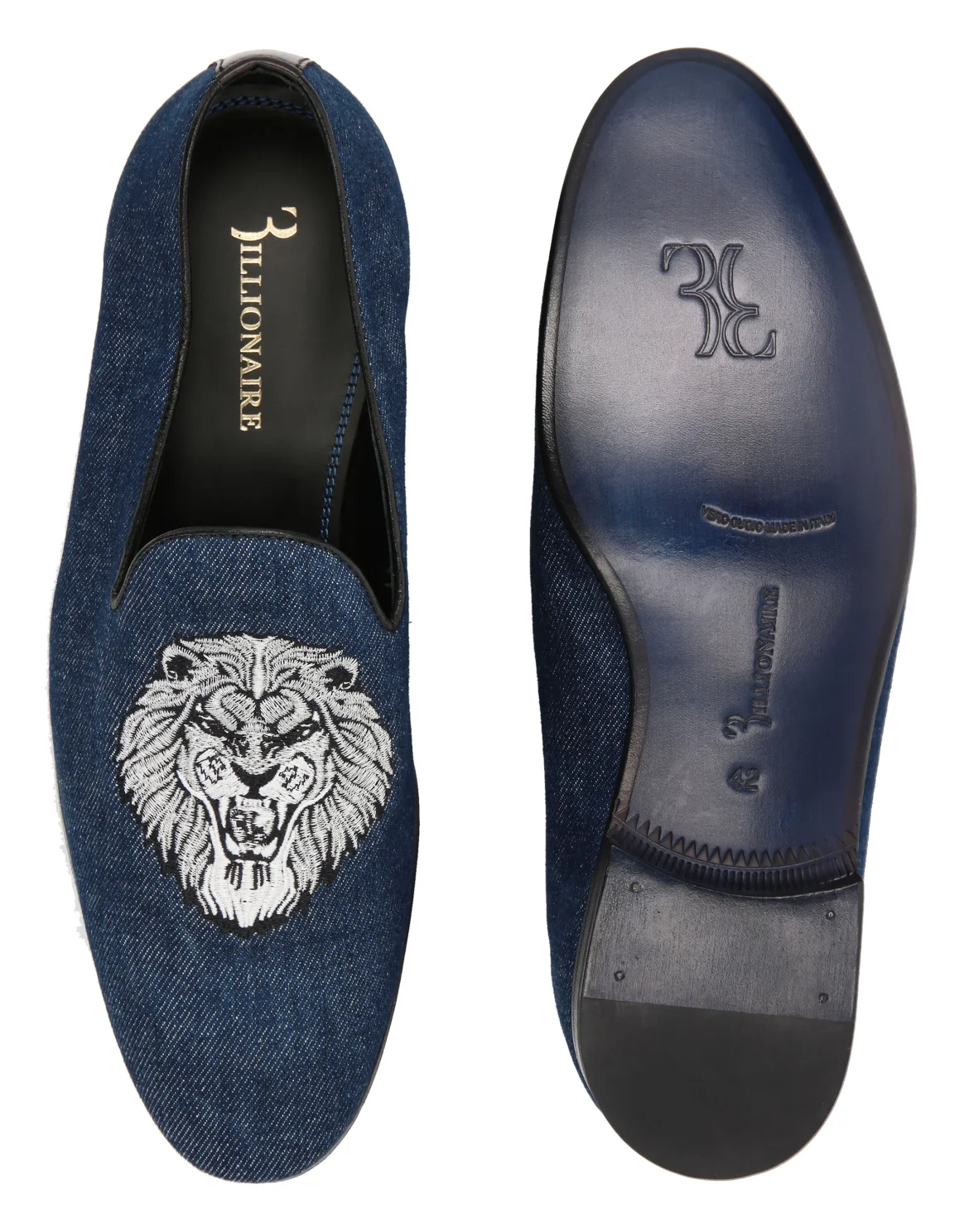 Loafers Lion, цвет: Синий