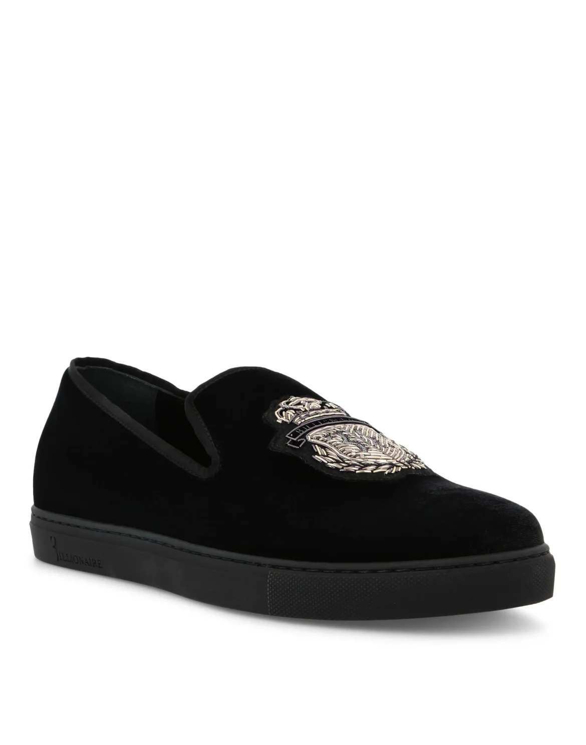 Slip On Crest, цвет: Черный