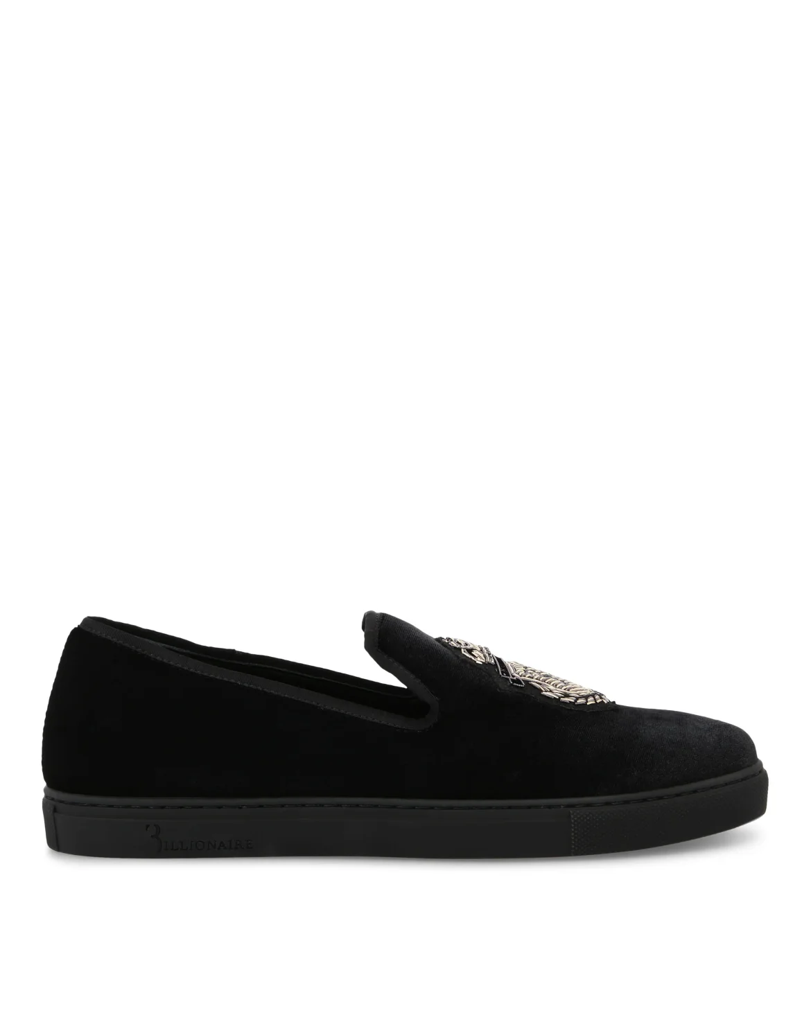 Slip On Crest, цвет: Черный
