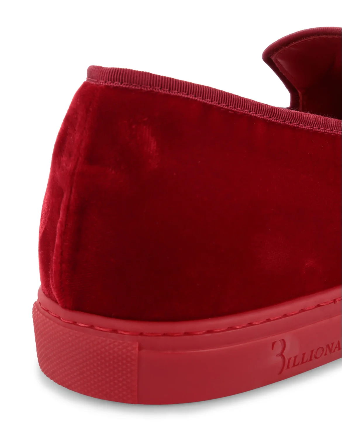 Slip On Crest, цвет: Красный
