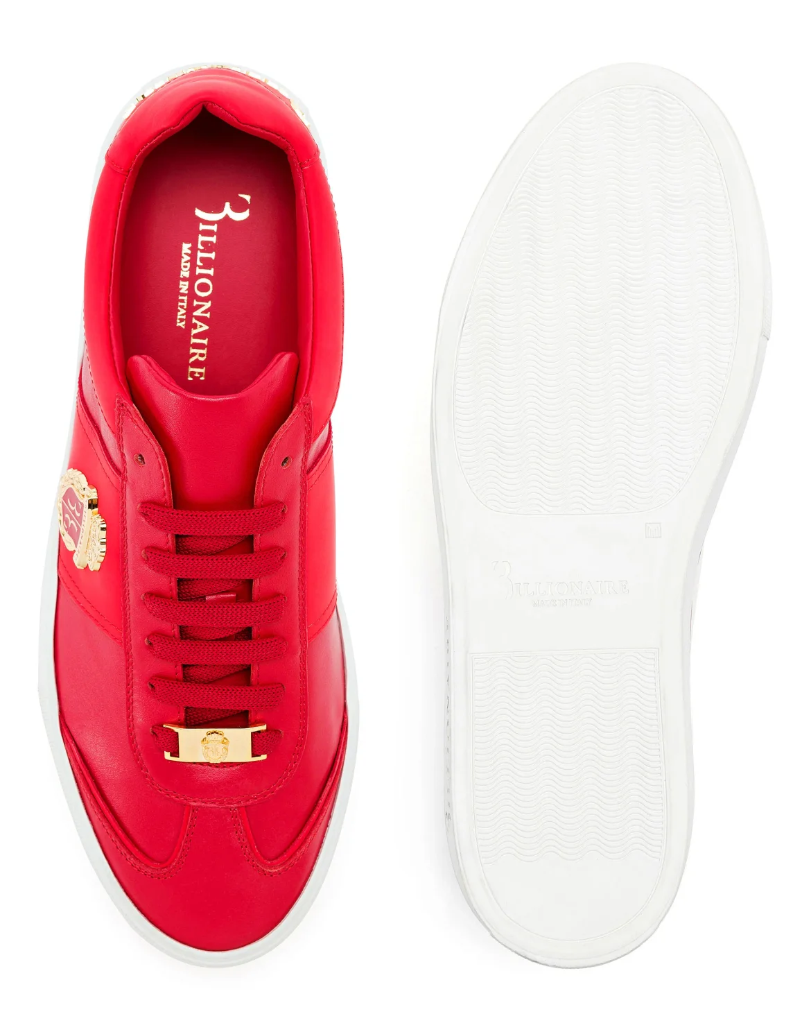 Lo-Top Sneakers Crest, цвет: Красный
