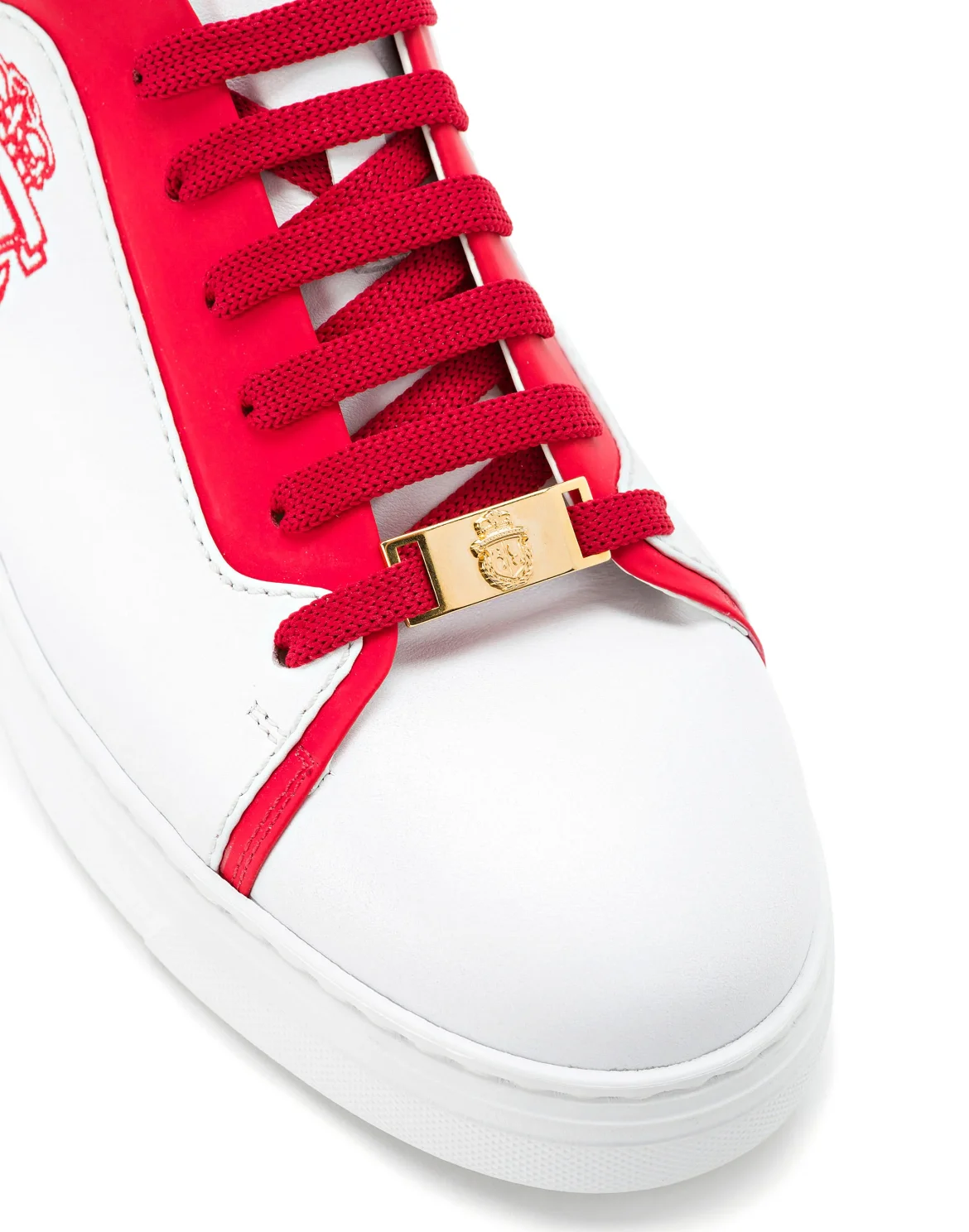 Lo-Top Sneakers Crest, цвет: Красный