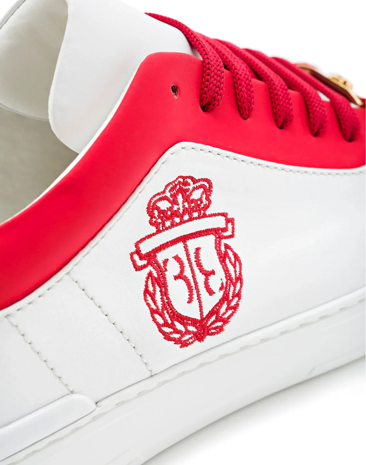 Lo-Top Sneakers Crest, цвет: Красный