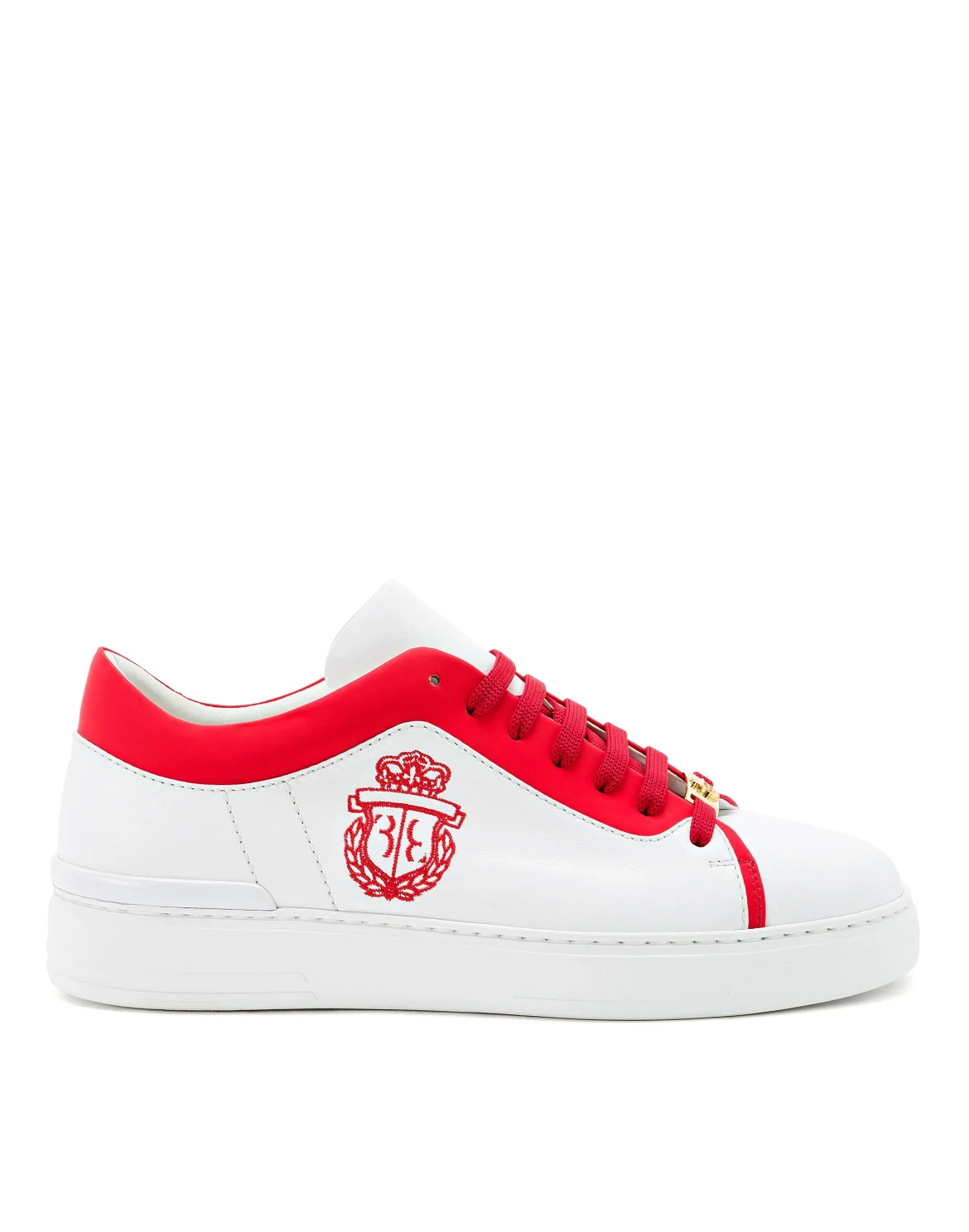 Lo-Top Sneakers Crest, цвет: Красный