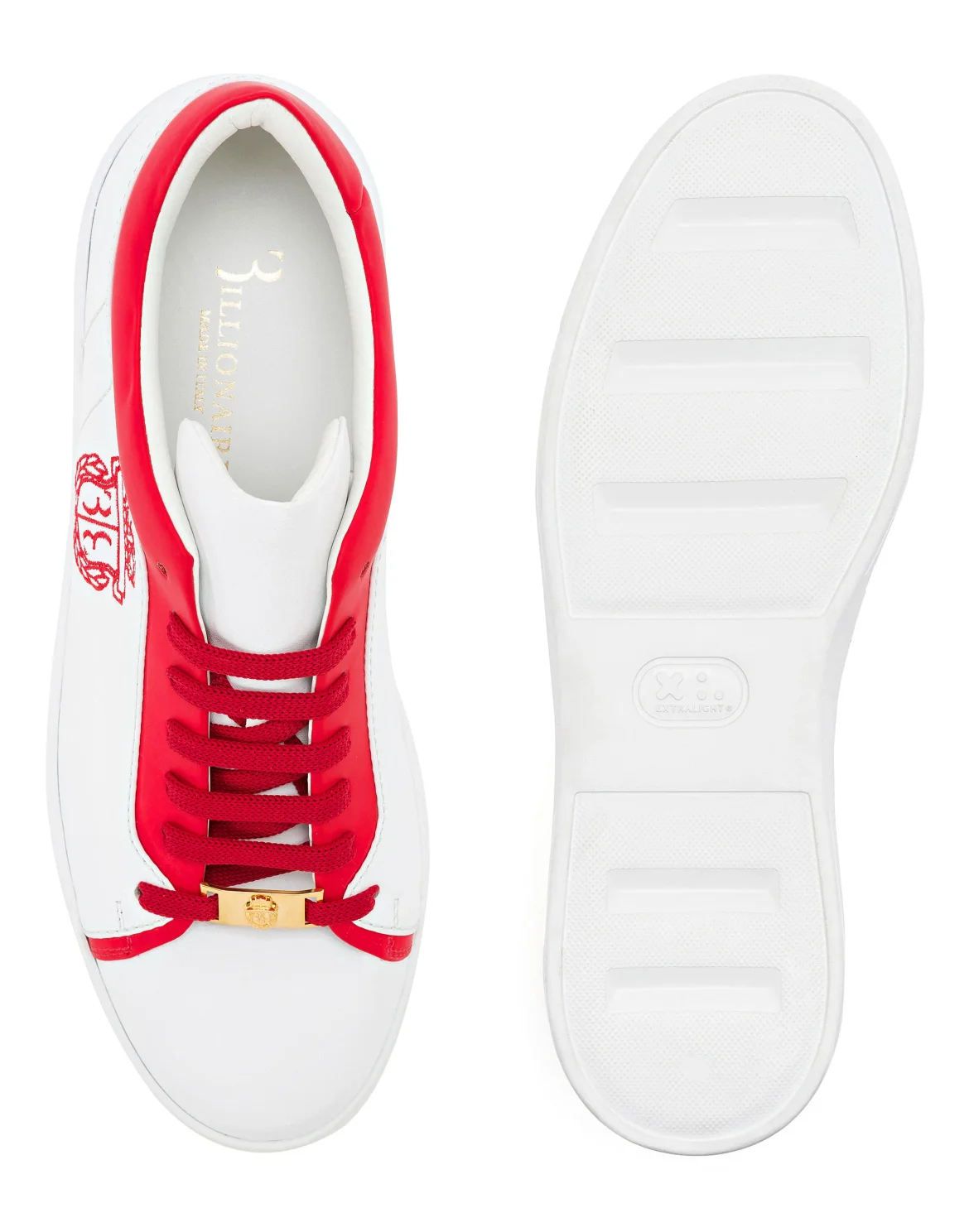 Lo-Top Sneakers Crest, цвет: Красный