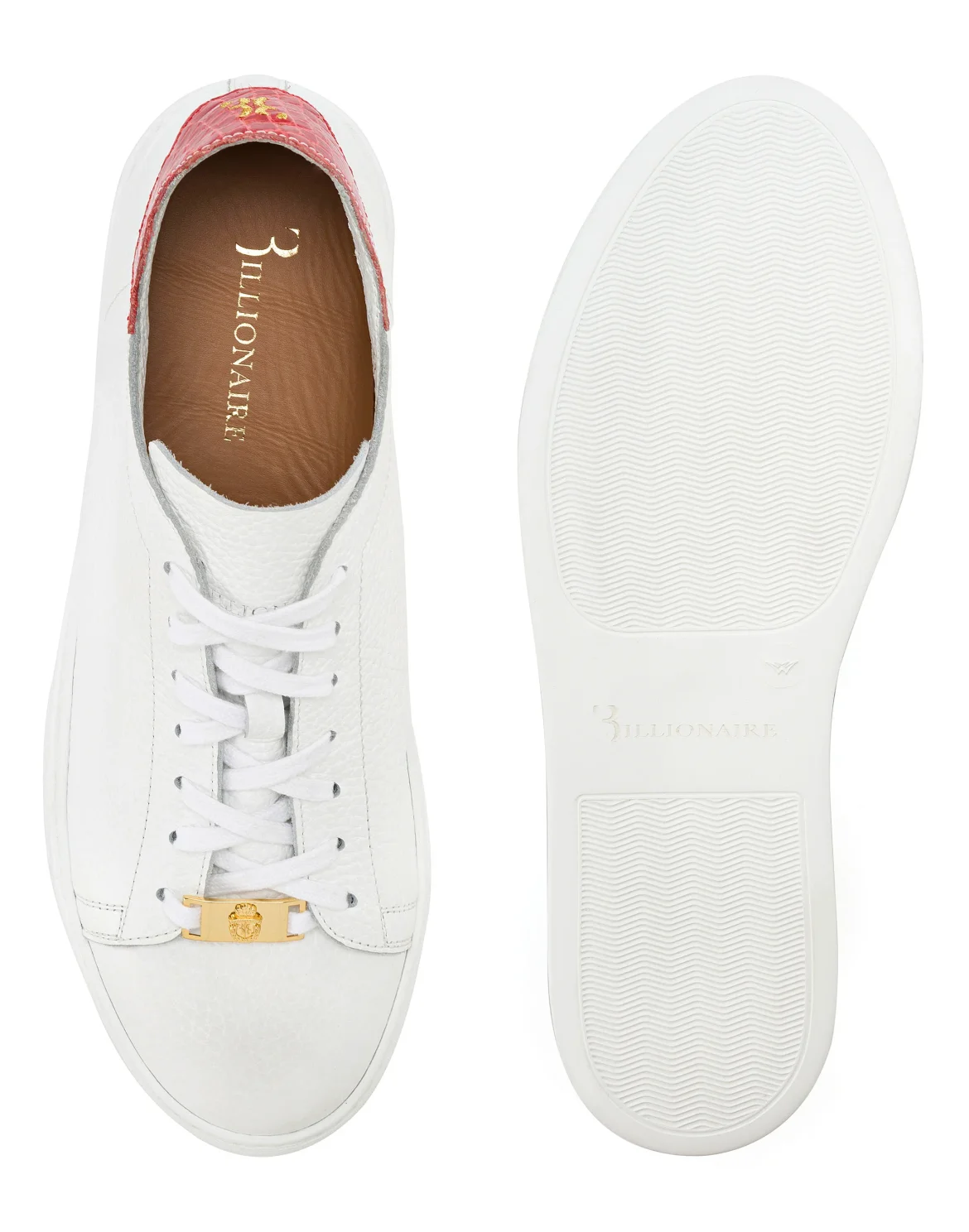 Lo-Top Sneakers Double B, цвет: Белый