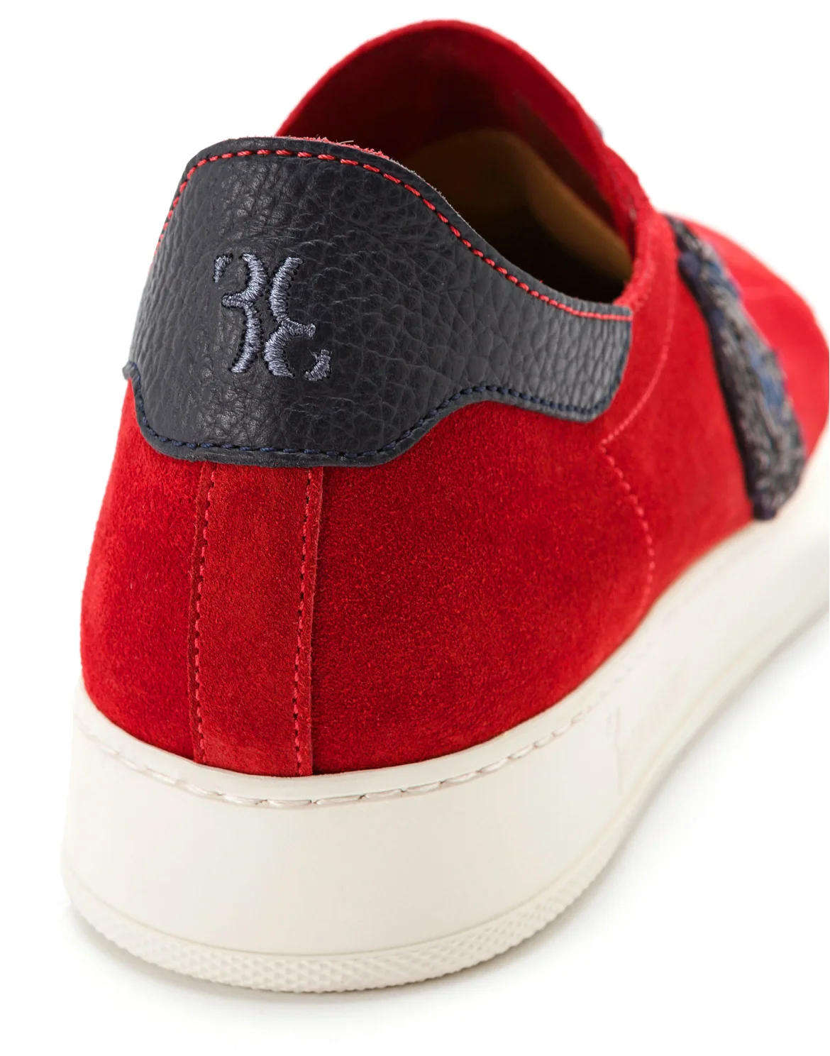 Lo-Top Sneakers Crest, цвет: Красный