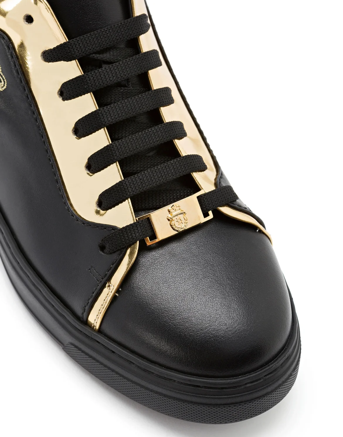 Lo-Top Sneakers Crest, цвет: Золотой