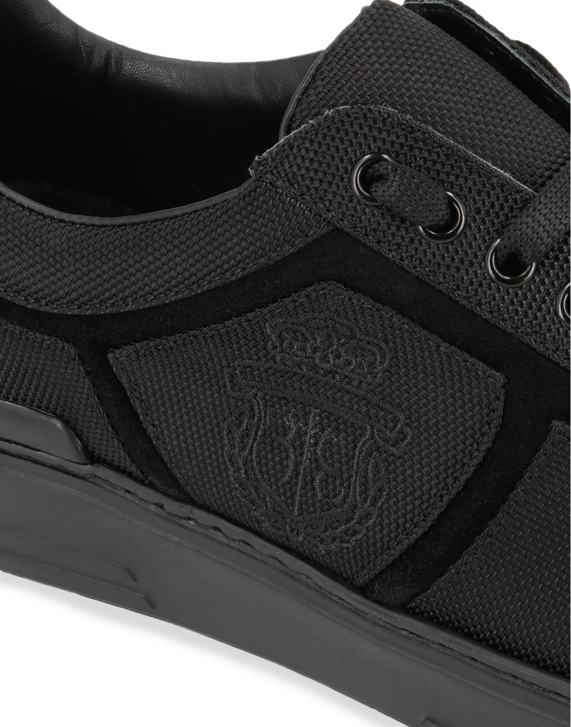 Lo-Top Sneakers Crest, цвет: Черный
