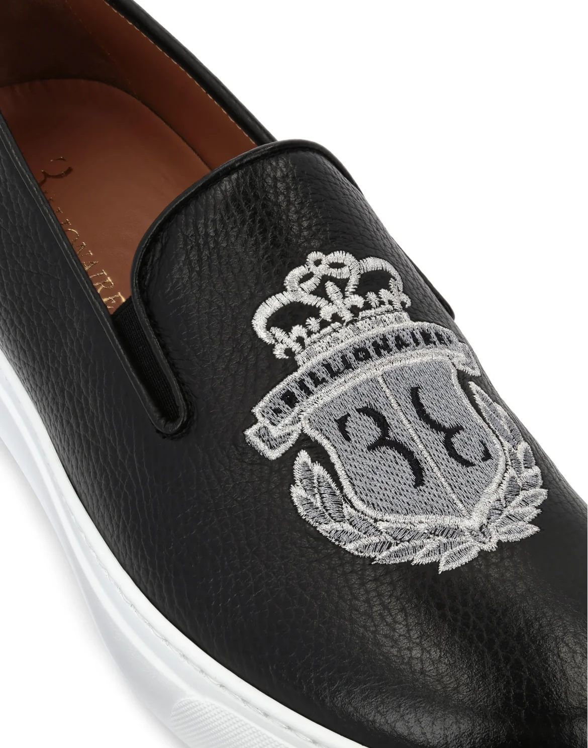 Slip On Crest, цвет: Черный
