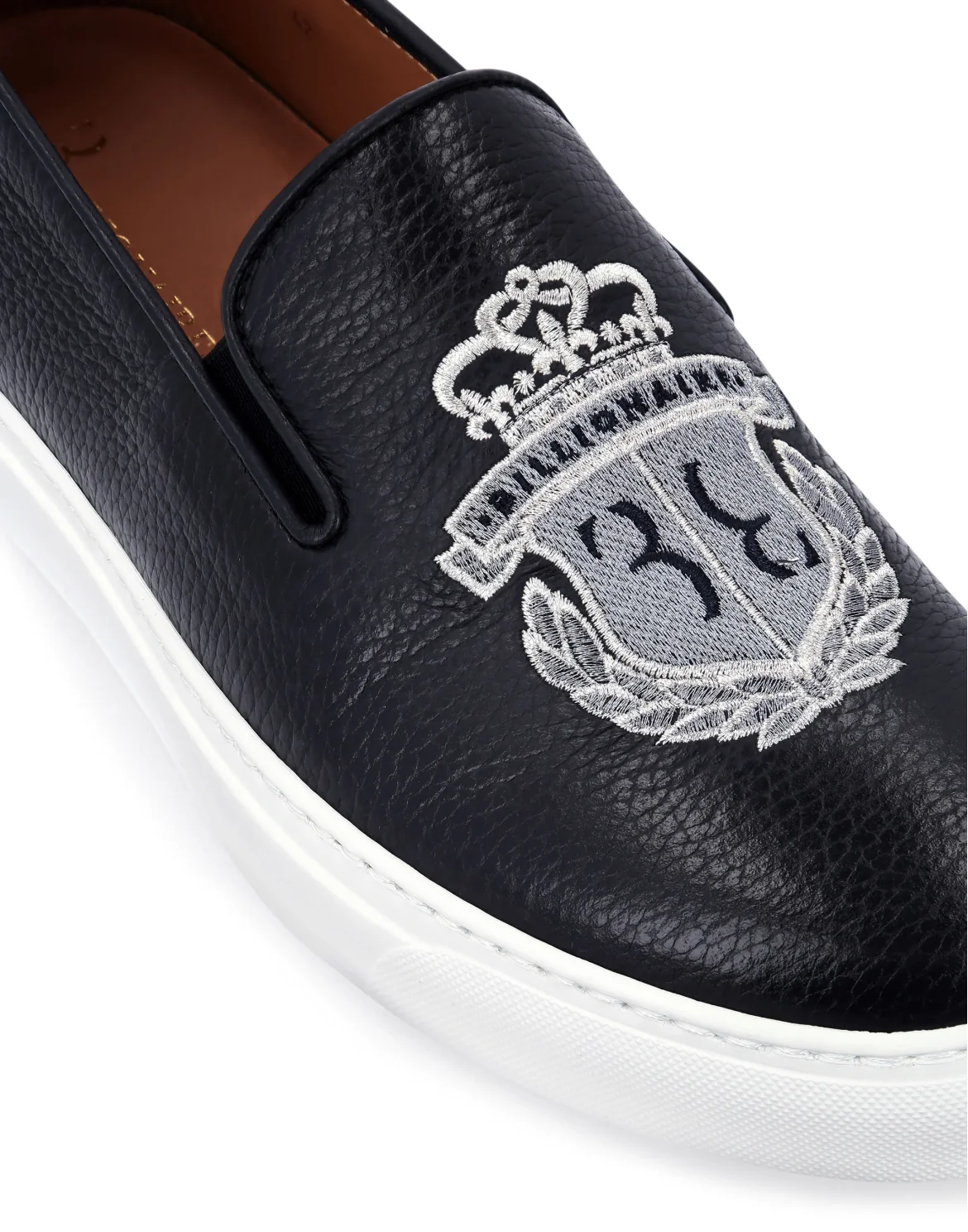 Slip On Crest, цвет: Синий