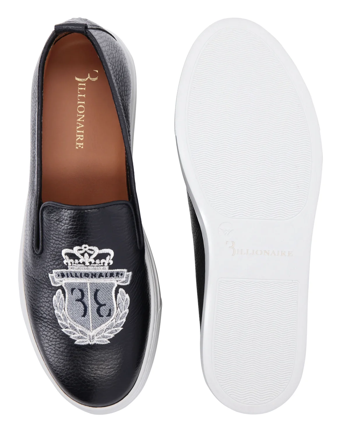 Slip On Crest, цвет: Синий