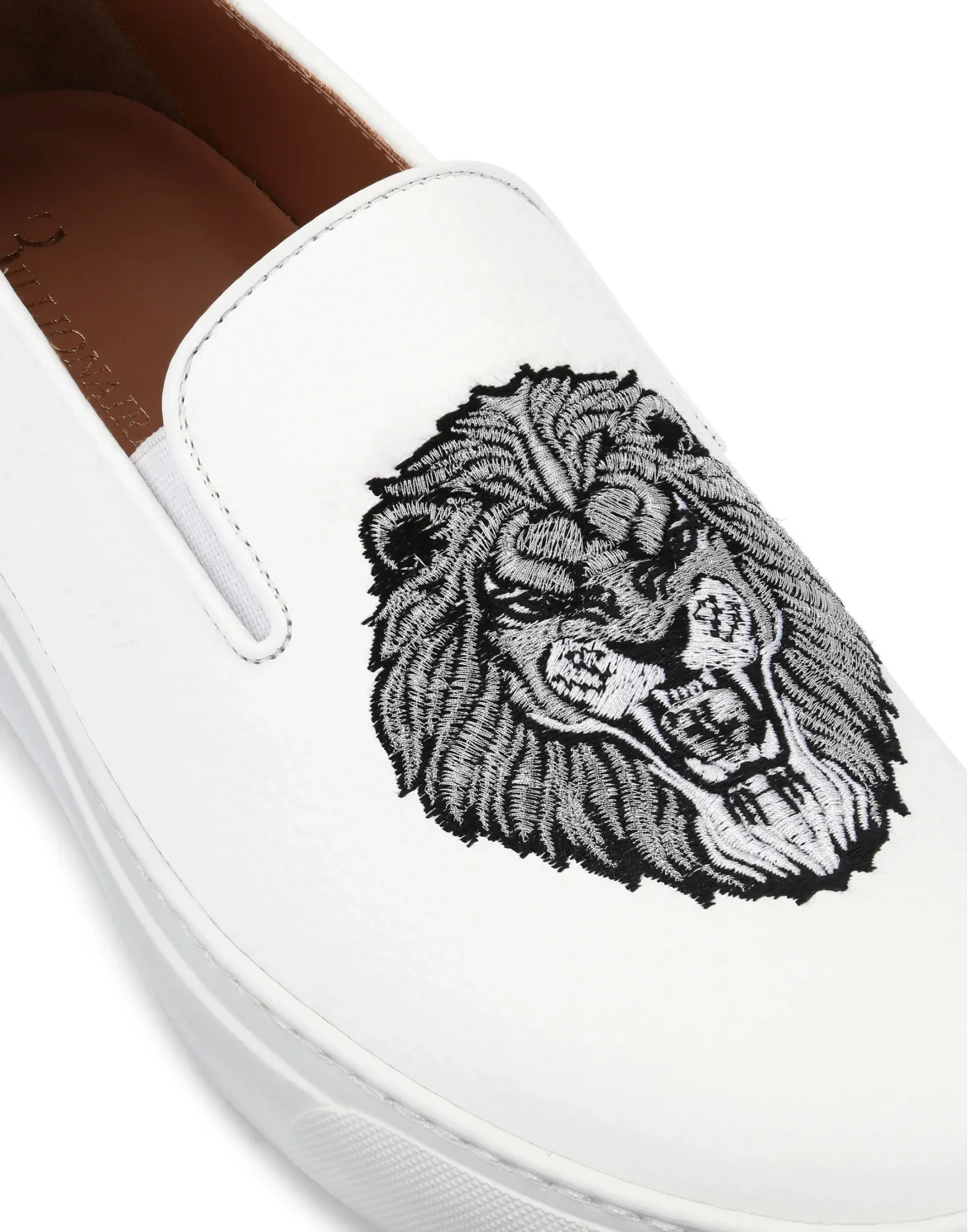 Slip On Lion, цвет: Белый