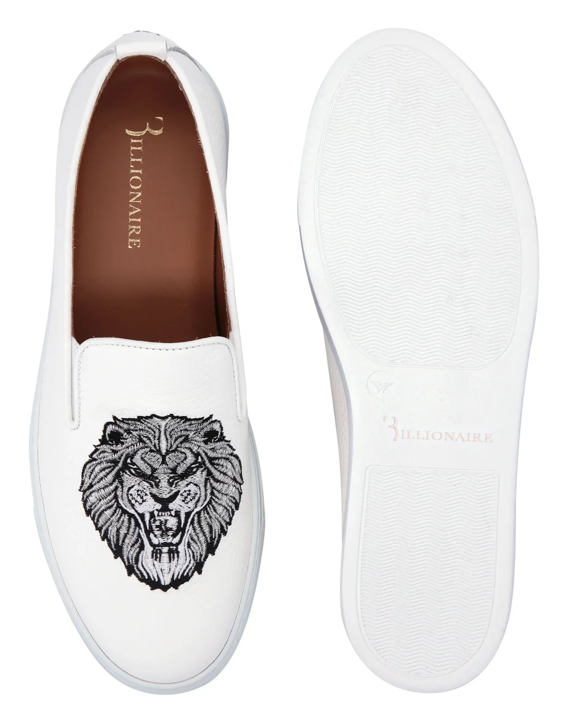Slip On Lion, цвет: Белый