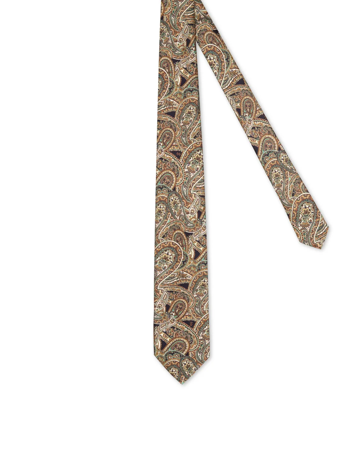 Tight Tie Paisley, цвет: Коричневый
