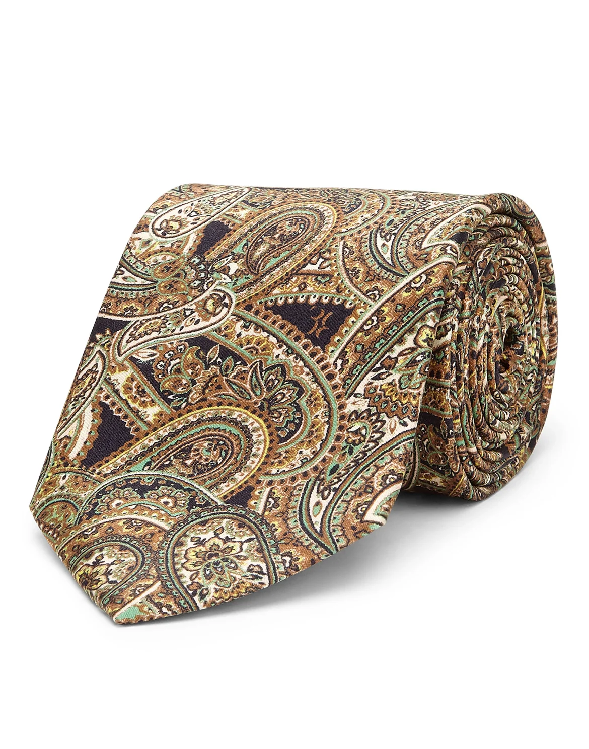 Tight Tie Paisley, цвет: Коричневый