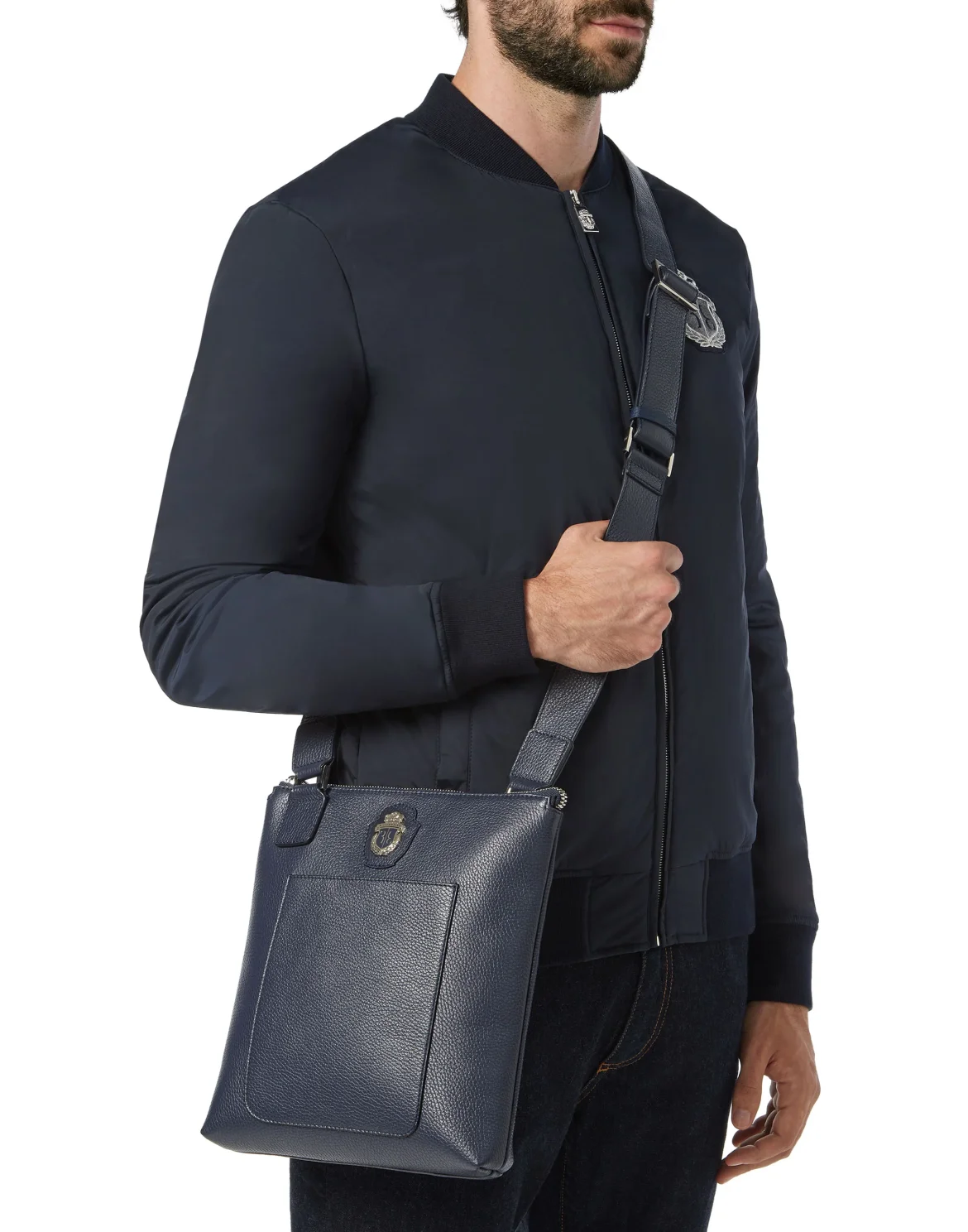 Cross body Crest, цвет: Синий