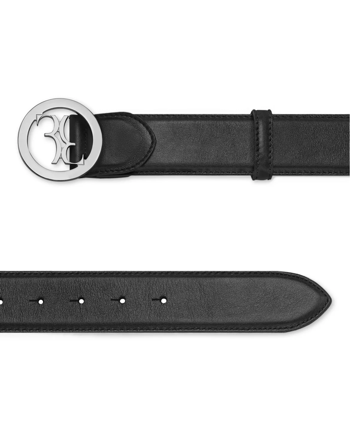 Belt Double B, цвет: Черный