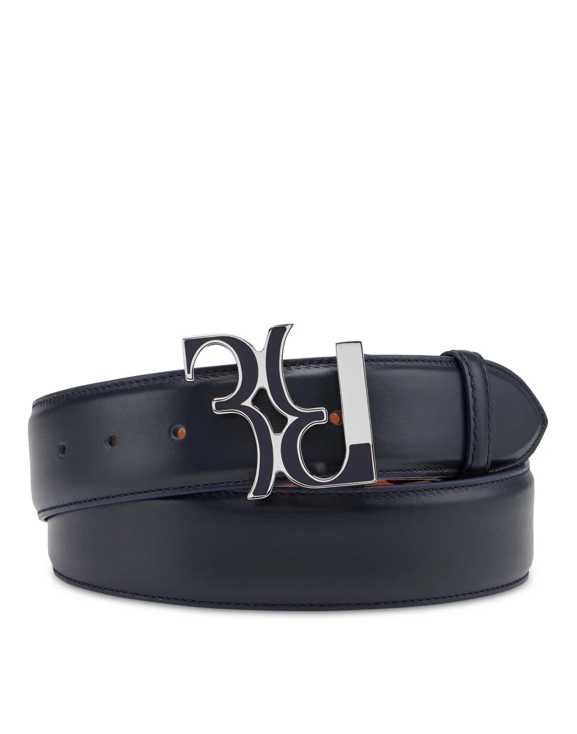 Belt Double B, цвет: Синий