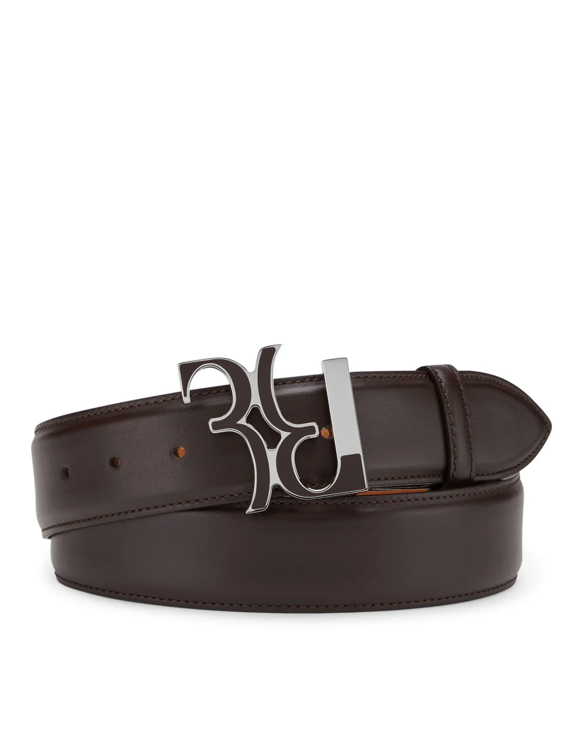 Belt Double B, цвет: Коричневый