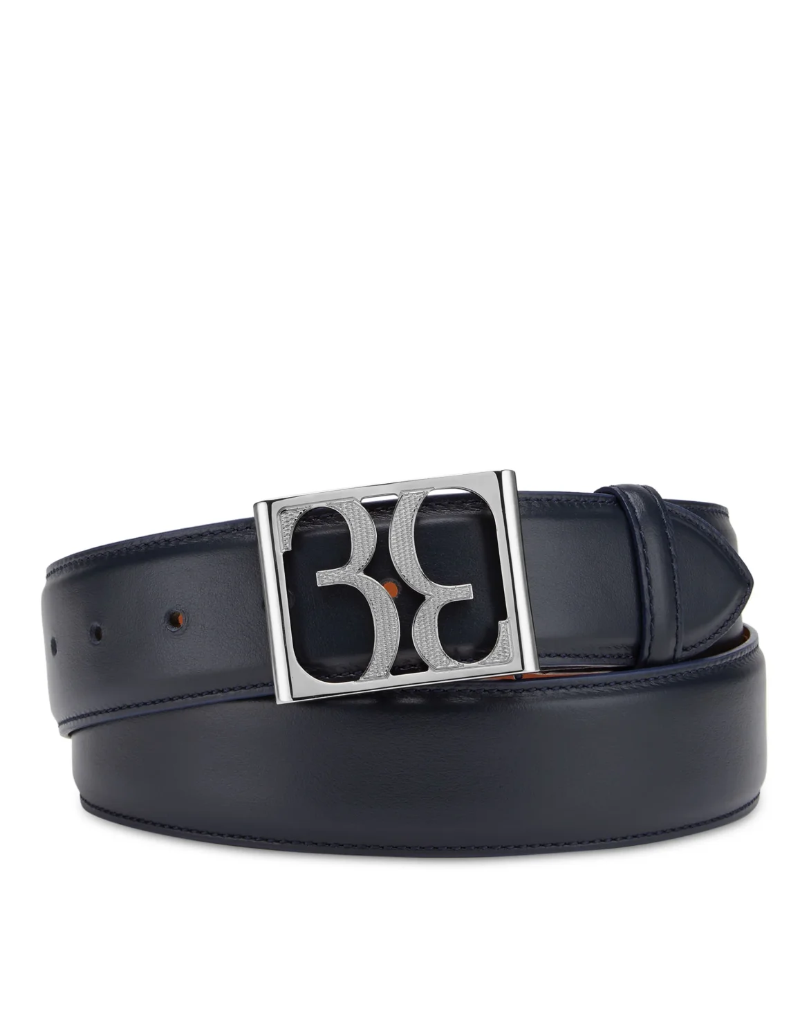 Belt Double B, цвет: Синий